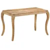 Image de vidaXL Table de salle à manger 118x60x76 cm Bois de manguier massif247113