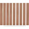 Image de vidaXL Panneau de clôture de remplacement WPC 9 pcs 170 cm Marron