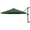 Image de vidaXL Parasol mural avec mât métallique 300 cm Vert44864