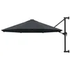 Image de vidaXL Parasol mural avec mât métallique 300 cm Anthracite44865