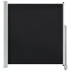 Image de Auvent LatÃ©ral RÃ©tractable De Patio 140 X 300 Cm Noir