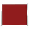 Image de vidaXL Auvent latéral rétractable 120 x 300 cm Rouge