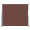 Image de vidaXL Auvent latéral rétractable 120 x 300 cm Marron