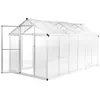 Image de vidaXL Serre Aluminium 362x190x195 cm 13,41 m³