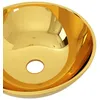 Image de vidaXL vidaXL Lavabo 28 x 10 cm Céramique Doré
