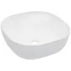 Image de vidaXL vidaXL Lavabo 42,5x42,5x14,5 cm Céramique Blanc
