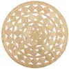 Image de vidaXL Tapis fait à la main Jute tressée 90 cm133710