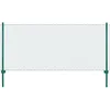 Image de vidaXL Vidaxl Clôture En Grillage Métallique Avec Poteaux Acier 25x0,5 M Vert