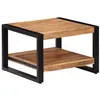 Image de vidaXL Table basse 60x60x40 cm Bois d'acacia massif247586