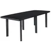 Image de vidaXL Table de jardin Anthracite 216x90x72 cm Plastique45597