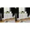 Image de vidaXL Cache-radiateurs 2 pcs blanc MDF 152 cm276004