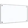 Image de vidaXL Dosseret de cuisine Transparent 70x40 cm Verre trempé249466