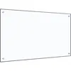 Image de vidaXL Vidaxl Dosseret De Cuisine Transparent 100x60 Cm Verre Trempé
