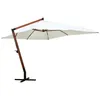 Image de vidaXL Parasol 300 x 400 cm Blanc