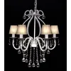 Image de vidaXL Chandelier avec 2300 cristaux Blanc60338