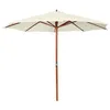 Image de vidaXL Parasol 300x258 cm Blanc sable40437