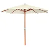 Image de vidaXL Vidaxl Parasol 300x258 Cm Blanc Sable