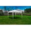 Image de vidaXL Tonnelle Pavillon De Jardin Blanc 3x3m