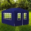 Image de vidaXL Tente de réception 3x4 m Bleu90335