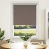 Image de Store enrouleur occultant 100 x 175 cm marron