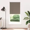 Image de Store enrouleur occultant 100 x 230 cm marron