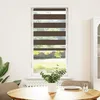 Image de Store Enrouleur Tamisant 40 X 100 Cm Marron