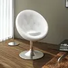 Image de vidaXL Tabouret de bar Blanc Similicuir240448