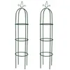 Image de vidaXL Arche de jardin en forme de tour 2 pcs40779
