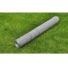 Image de vidaXL Grillage pour volière Acier galvanisé 25 x 1 m Argenté140425