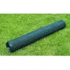 Image de vidaXL Grillage Acier galvanisé et revêtement en PVC 25x0,75 m Vert