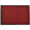 Image de vidaXL Paillasson PVC Rouge 90 x 120 cm