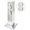 Image de vidaXL Pilier de prise de jardin Acier inoxydable41236