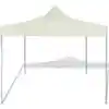 Image de vidaXL Vidaxl Tente Pliable Crème 3 X 3 M