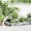 Image de vidaXL Jardinière en gabion Acier galvanisé 120x120x20 cm141625