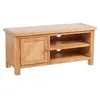 Image de vidaXL Meuble TV 103 x 36 x 46 cm Bois de chêne solide