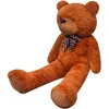 Image de vidaXL Ours En Peluche Doux Xxl 100 Cm Marron