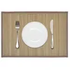 Image de Vidaxl Napperons 6 Pcs Bambou 30 X 45 Cm Marron