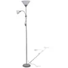 Image de Vidaxl Lampadaire Gris