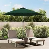 Image de vidaXL Parasol cantilever à LED 3 m vert