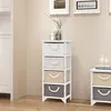 Image de vidaXL Armoire de rangement 4 tiroirs Bois