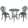 Image de vidaXL Ensemble de bistro 3 pcs Aluminium coulé Vert42164