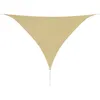 Image de vidaXL Vidaxl Voile De Parasol Tissu Oxford Triangulaire 5x5x5 M Beige