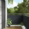 Image de vidaXL Écran de balcon en tissu Oxford 75x400 cm Anthracite