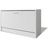 Image de vidaXL vidaXL Banc à chaussures 80 x 24 x 45 cm Blanc
