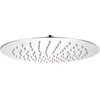 Image de vidaXL Tête de douche plongeante ronde en acier inoxydable 25 cm
