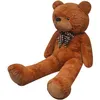 Image de vidaXL Ours en peluche Marron 242 cm