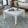 Image de vidaXL Table basse 80 x 80 x 42 cm LaquÃ©e Blanc