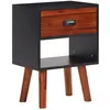 Image de vidaXL Bois d'acacia massif Table de chevet 40x30x57 cm243176