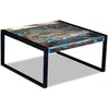 Image de vidaXL Table basse Bois de récupération massif 80x80x40 cm243295