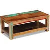Image de vidaXL Table basse Bois de récupération massif 90x45x35 cm